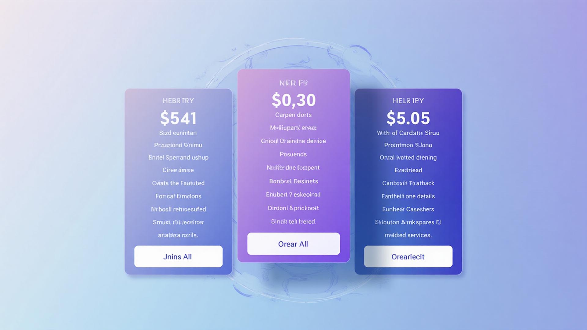 Transparent pricing plans comparison